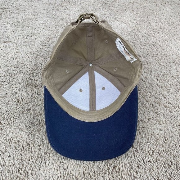 Vintage‎ RCC Koozie Eveready Gas Hat A Superior Gas Co Beige Blue Strapback Cap - Picture 4 of 11